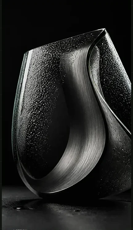 Close-up of the textured metal object used in ProofCut's original product study